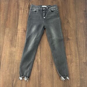 Flying Monkey Charcoal Ankle Jeans